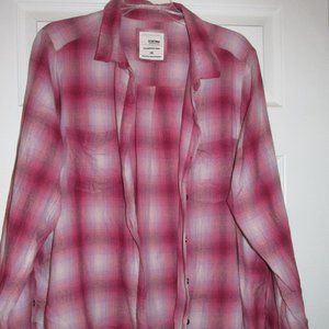 Women's Sonoma long sleeve button down shirt - size 1X